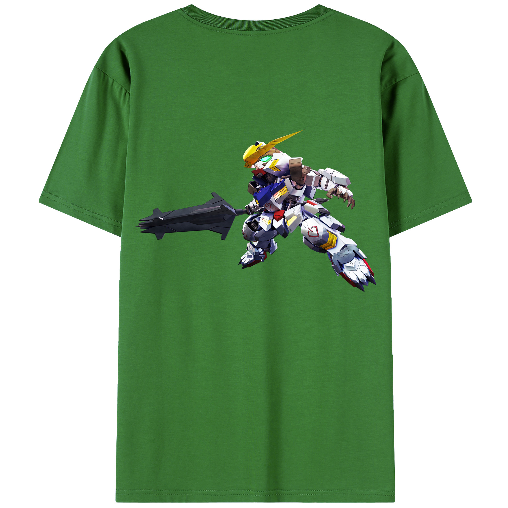 （画像用） 機動戦士ガンダム Mobile Suit Gundam レディース半袖Tシャツ(バックプリント)